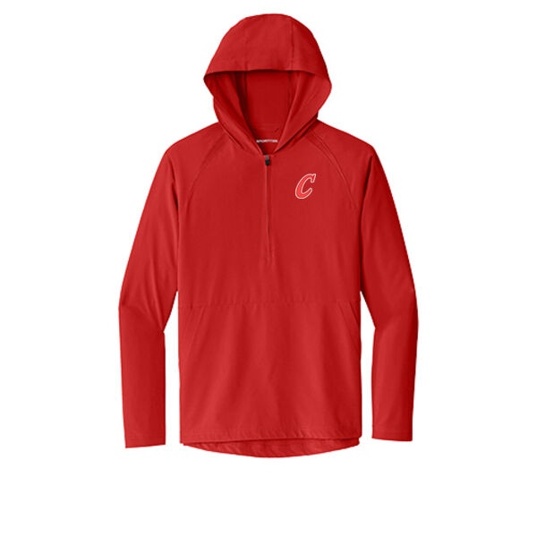 Sport-Tek Repeat 1/2-Zip Short Sleeve Adult Jacket  Thumbnail